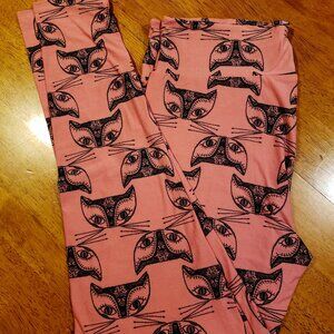 LulaRoe Patterned Leggings szXL (tall and Curvy)
